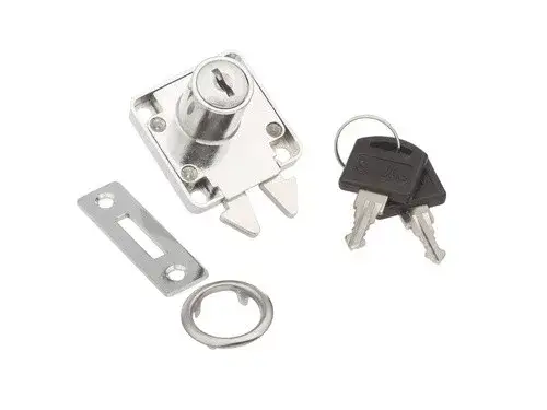 Gyors kiszállítás StrongLocks Zár tolóajtóra, króm