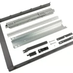 Árengedmény KES 005450 Dispensa Junior SLIM 640-728mm antracit keret