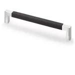 Rendeld meg most HETTICH 9131320 fogantyú Getafe 170/160 mm sötétbarna bőr/nemesacél
