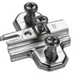 HETTICH 1079224 szerelő talp előszerelt eurócsavarokkal, D=5.0 mm Expressz kézbesítés