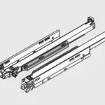 BLUM 766H5500T Movento Tip-on 550mm 70kg Népszerű