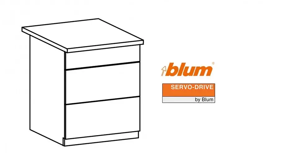 K-BLUM Servodrive szett 1/3/750 mm Csak ma