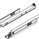 BLUM 560H6000B01 Tandem teljeskihuzású fióksín 600mm csillapított Legjobb ár