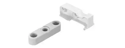 Újdonság HETTICH 73213 Quadro hátsó adapter fiókora folyamatos aljjal és polcra, fehér