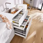 Vedd meg online K-BLUM Antaro D 600 mm/65 kg, Blumotion/TOB, szürke R9006, csavar, mosogató