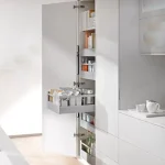K-BLUM Antaro D 600 mm/30 kg, Blumotion/TOB, szürke R9006, belső Vásárlói kedvenc