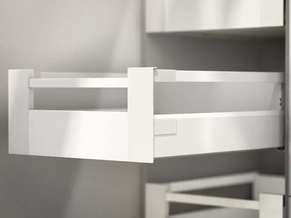 K-BLUM Antaro C 600 mm/30 kg, Blumotion/TOB, szürke R9006, belső Kihagyhatatlan ajánlat