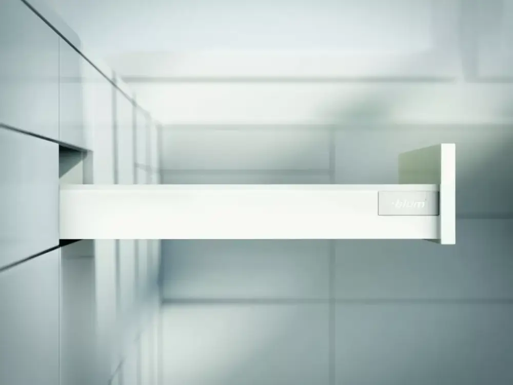 Legkelendőbb K-BLUM Legrabox N 400 mm/40 kg, Blumotion/TOB, fehér SW-M, csavar