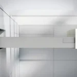 K-BLUM Antaro N 450 mm/30 kg, Blumotion/TOB, szürke R9006, inserta Népszerű