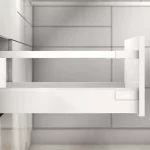 K-BLUM Antaro D 450 mm/65 kg, Blumotion/TOB, fehér SW, csavar Expressz szállítás