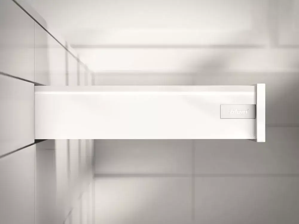 K-BLUM Antaro K 500 mm/30 kg, Blumotion/TOB, szürke R9006, belső Kihagyhatatlan ajánlat
