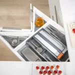 Népszerű K-BLUM Antaro M 650 mm/65 kg, szürke R9006, Space Corner Syncromotion