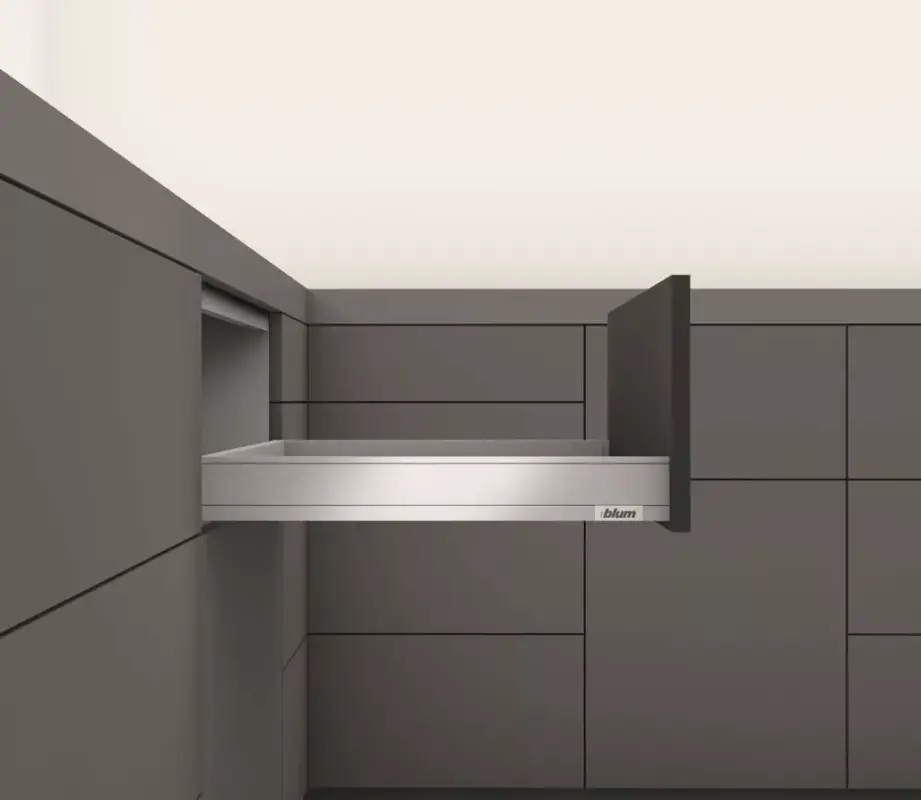 K-BLUM Legrabox N 500 mm/40 kg, Blumotion/TOB, fehér SW-M, csavar Rendeld meg most