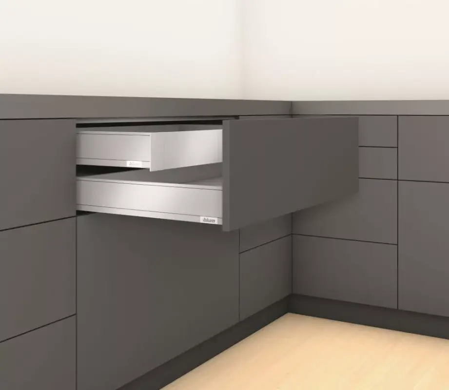 Népszerű K-BLUM Legrabox M 450 mm/40 kg, Tip-on, fehér SW-M, csavar