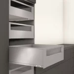 K-BLUM Legrabox C Pure 300 mm/40 kg, Blumotion/TOB, szürke OG-M, belső, üveg Szuper akció