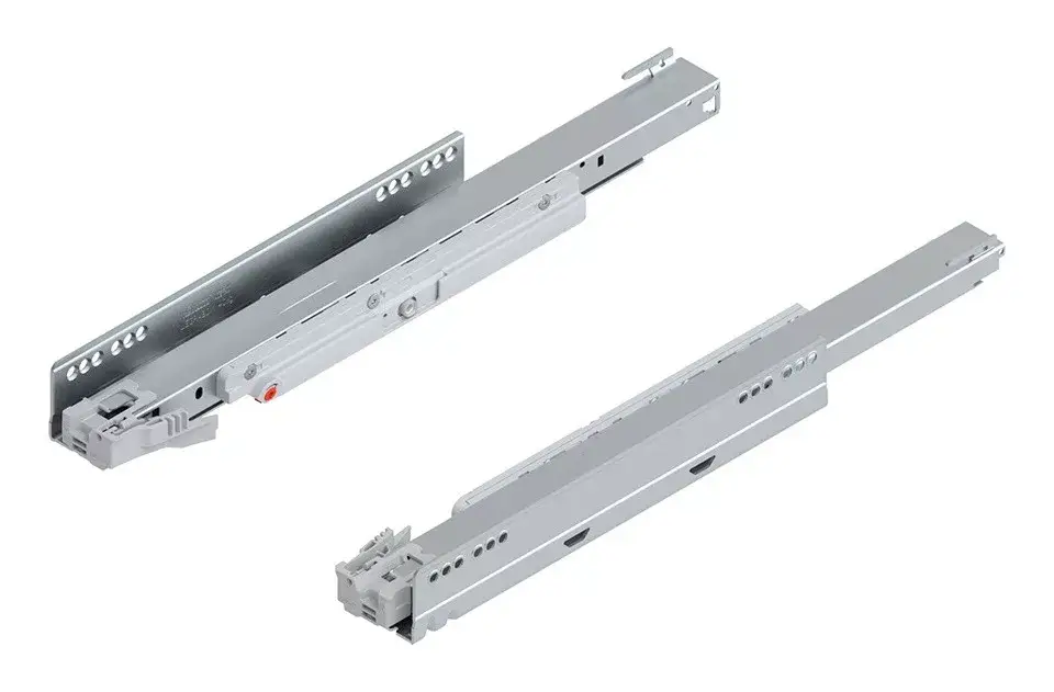 Vásárlói kedvenc K-BLUM Legrabox F 400 mm/40 kg, Tip-on, szürke OG-M, csavar
