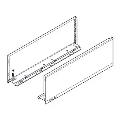 Nézd meg most K-BLUM Legrabox C Pure 600 mm/70 kg, Blumotion/TOB, acél, expando