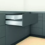 Különleges ajánlat K-BLUM Legrabox M 550mm/70 kg, Blumotion/TOB, karbon fekete CS-M, belső