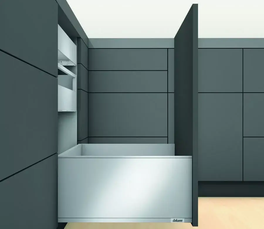 Kedvezmény BLUM 770F5002S oldalfal Legrabox F 500mm fehér