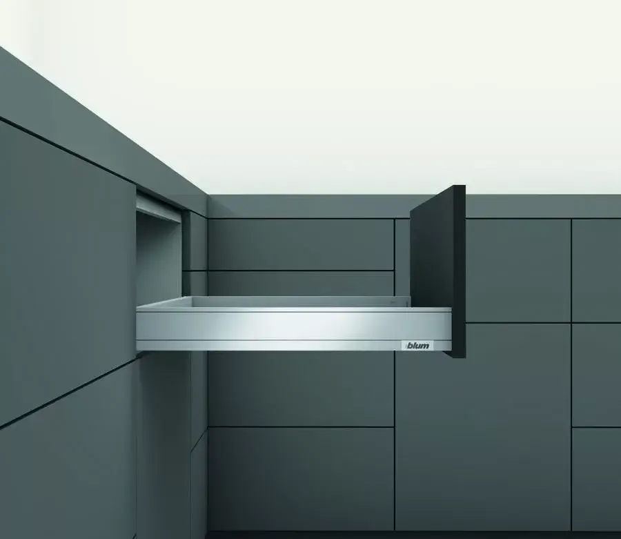 Utolsó esély BLUM 770N5002I oldalfal Legrabox N 500mm nemesacél