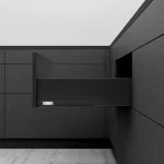Szezonális akció K-BLUM Legrabox K 400mm/40 kg, Blumotion/TOB, karbon fekete CS-M, csavar