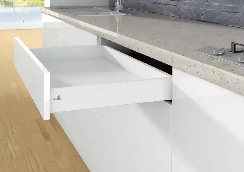 Legnépszerűbb K-HETTICH ArciTech, front kihuzású, fehér, 650/94, 40kg, SiSy