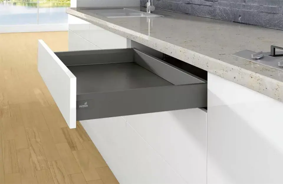 K-HETTICH ArciTech, front kihuzású, antracit, 270/94, 40kg, SiSy Kedvezményes ár