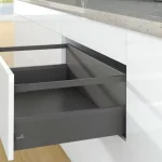 K-HETTICH ArciTech, front kihuzású, antracit, 400/126/250, 40kg, SiSy Legkelendőbb