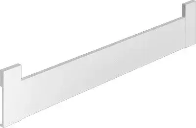 Újdonság HETTICH 9122832 ArciTech belső fiók front 126/400 mm fehér