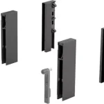 HETTICH 9122979 ArciTech DesignSide adapter 126 antracit Prémium