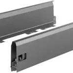 Szezonális akció HETTICH 9121300 ArciTech oldalfal 126/300 mm antracit J