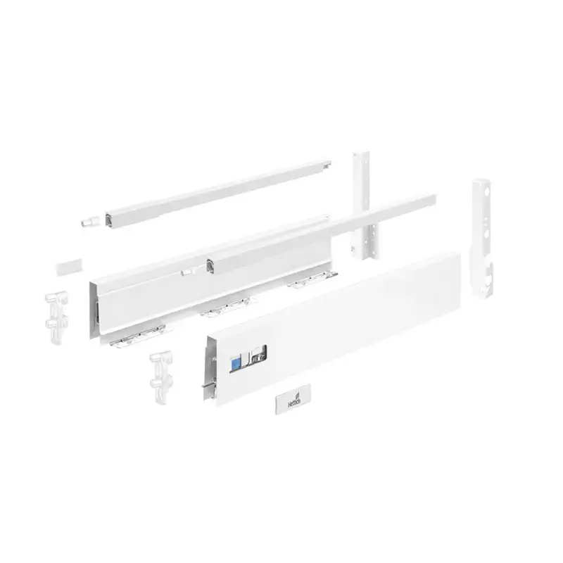 HETTICH 9307243 Atira flexi szett komplett 620/176 fehér reling előlaprögzítő Kedvezmény