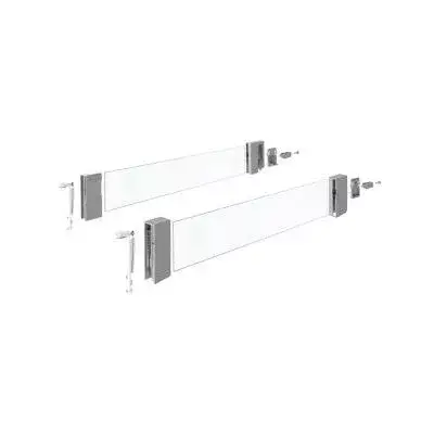 Korlátozott ajánlat HETTICH 9194801 Atira DesignSide 144/470 üveg ezüst