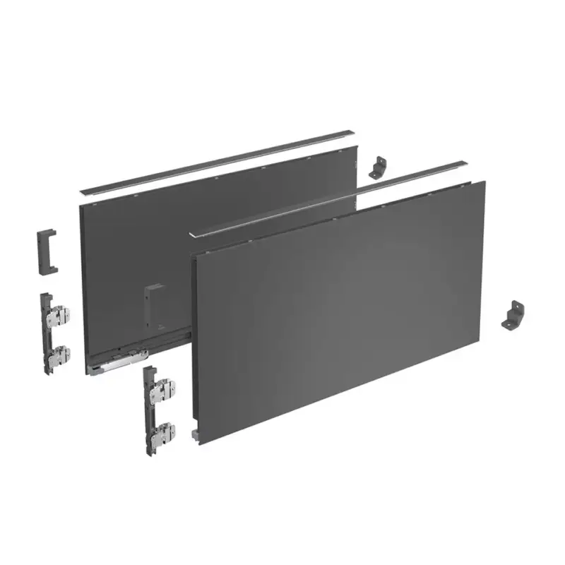 Olcsóbb HETTICH 9255354 AvanTech You oldalfal szett 251/400 antracit