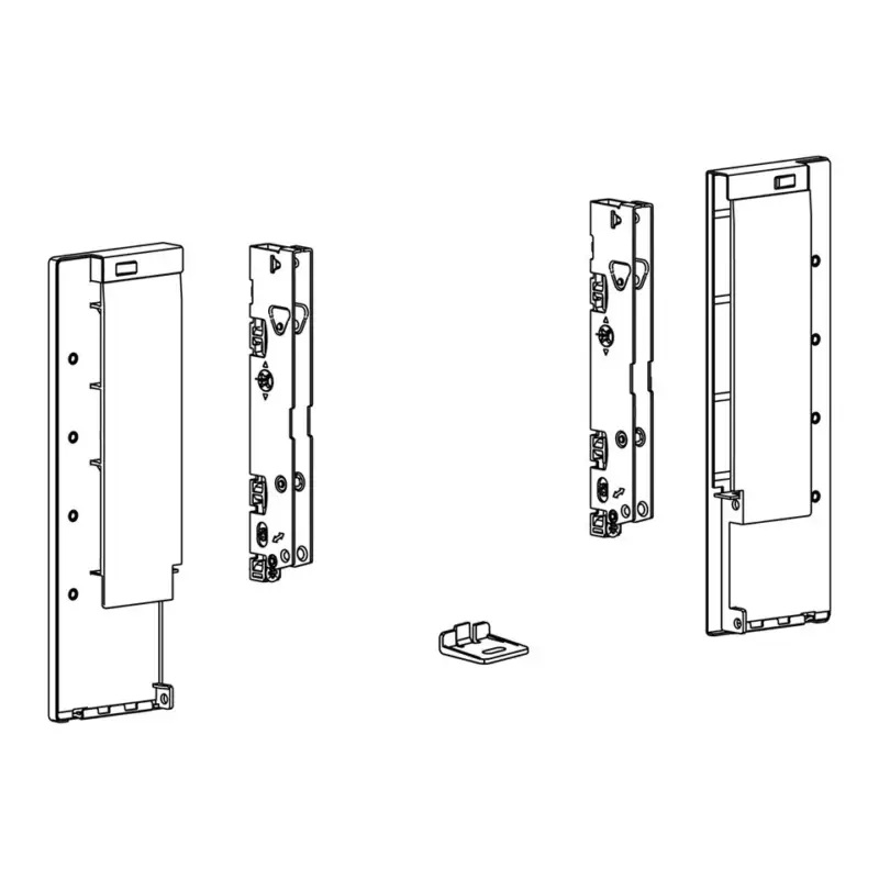 HETTICH 9257657 AvanTech front a fejlécbelső fiókrészének csatlakozói Inlay Azonnal elérhető