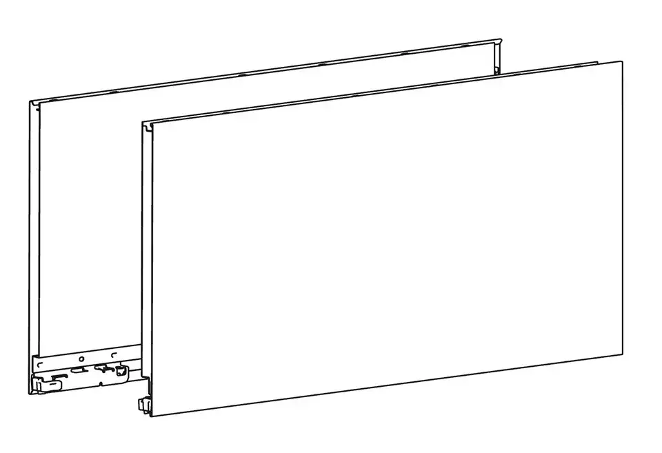 HETTICH 9255069 AvanTech You oldalfal 251/400 ezüst J Olcsó