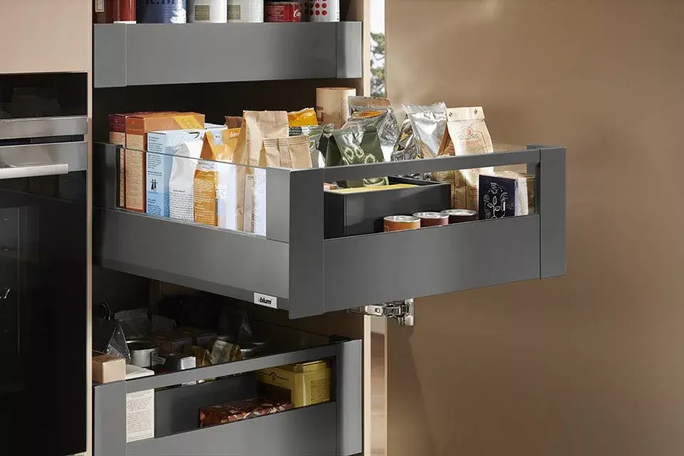 K-BLUM Merivobox E Boxcover 600 mm, 70 kg, Orion szürke, belső, korlát Vedd meg most
