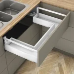 Újdonság K-BLUM Merivobox E korlát 550 mm/40 kg, fehér, csavar, mosogató