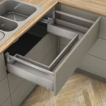 Kedvezmény K-BLUM Merivobox E korlát 550 mm/70 kg, Indium szürke, Inserta, mosogató