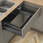Vedd meg online K-BLUM Merivobox E korlát 550 mm/70 kg, Orion szürke, csavar, mosogató