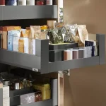 Vásárlói kedvenc K-BLUM Merivobox E Boxcover 350 mm, 40 kg, Orion szürke, belső, üveg