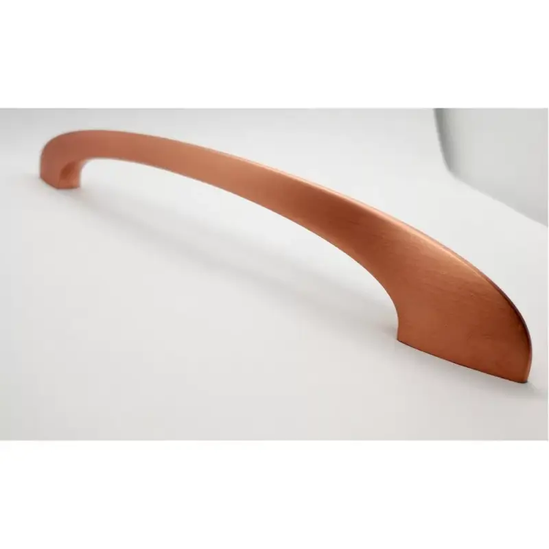 Biztonságos vásárlás SWOOSH fém bútorfogantyú, matt réz színű, 160 mm furattávval