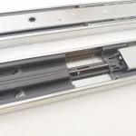 Szezonális akció Teljes kihúzású, 45/400 mm, finoman záródó golyós fiókcsúszó rendszer