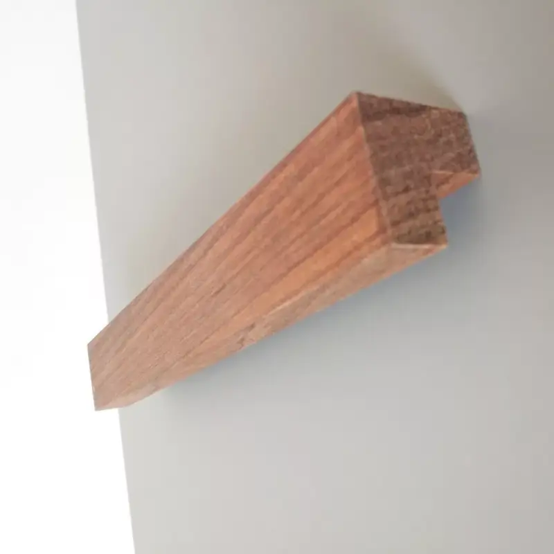 Azonnali szállítás Bolzano 200, Tömörfa bútorfogantyú, olajozott dió, 128 - 160 mm furattáv