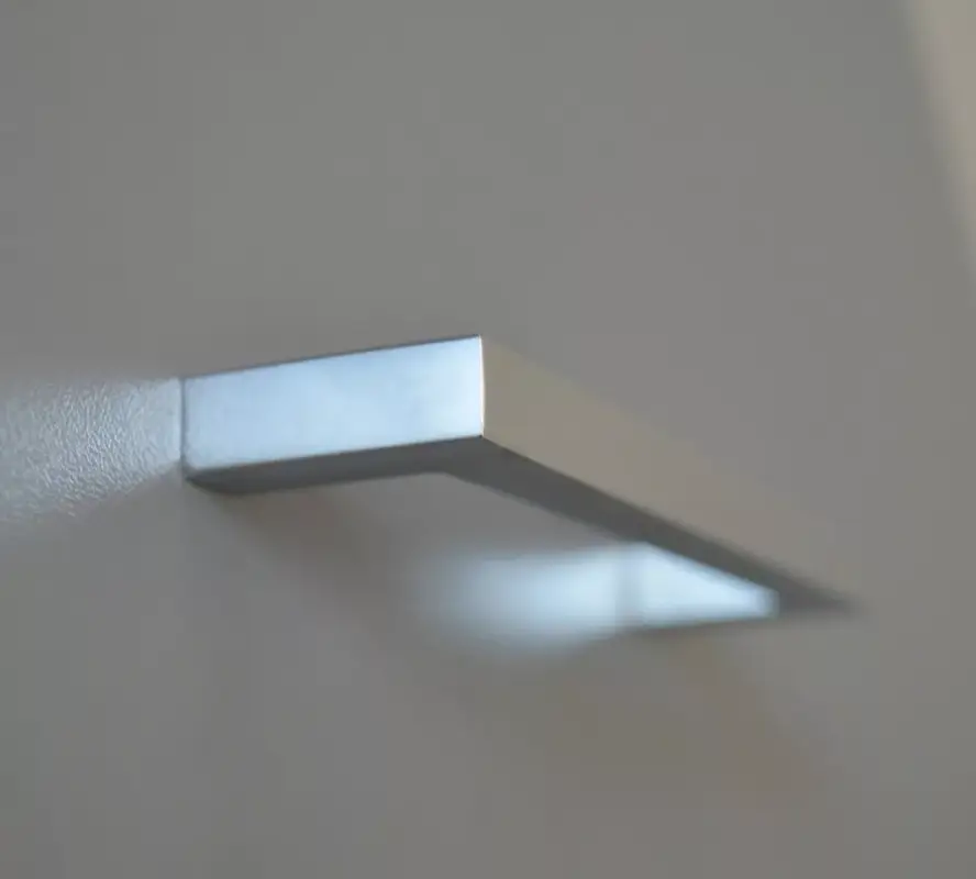 Csak ma STRETCH fém bútorfogantyú, fényes króm szín, 96 mm furattáv