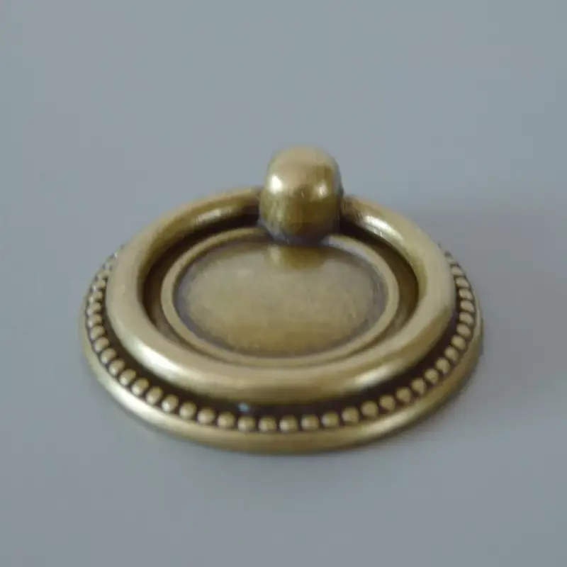 Vásárlói kedvenc Fém bútorgomb, bronz színű, antik stílus
