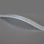 Szuper ajánlat Fém bútorfogantyú, 192 mm furattávval, modern, fényes króm színű