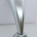 Népszerű Fém, selyemfényű króm színű bútorláb, 120 mm magas