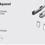 GM_90F Panelrögzítő, fehér, 90 mm Biztonságos fizetés
