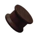 VIEFE OH! WOOD Tömörfa bútorgomb, dió színben 40 mm átmérő Legjobb ár